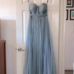 Strapless Full Length Ball Gown